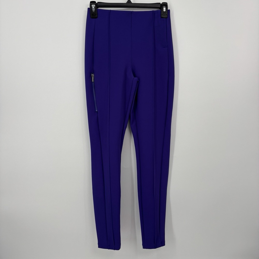Athleta Glacier Snow Skinny Pant II Purple Winter Sports Water Repellent Size 0